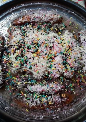 Foto resep Pisang kompeni pelangi