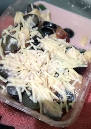 Foto resep Salad buah simple