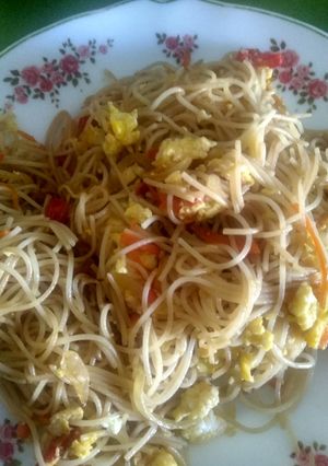 Una foto de Fideos chinos