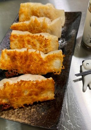 十三香鍋貼 的食譜成品照片