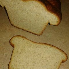 A picture of Plain brown bread (makes 3-4 loaves).