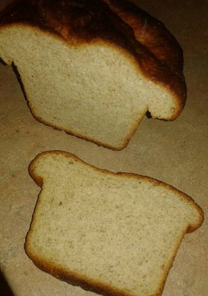 A picture of Plain brown bread (makes 3-4 loaves).