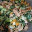 Tumis bakso sosis sayur