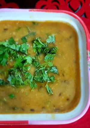 A picture of Matar ki daal 😋.