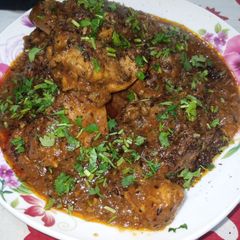 A picture of Chicken Cumin.