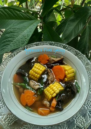 Foto resep Sop Jamur Kuping ala Agip Riani