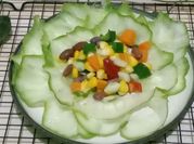 Gambar sayur kacang merah dan ketimun