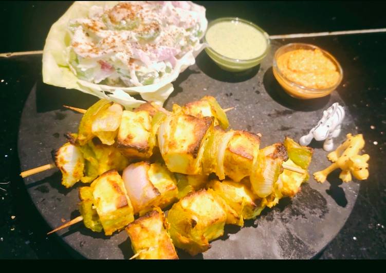 Steps to Make Award-winning #Paneer Tikka