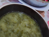 شوربة العدس والسلق