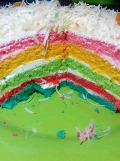 Foto resep Unicorn Cake / RainBow Cake