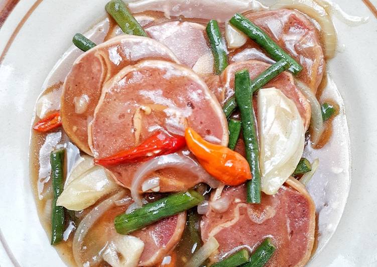 Rolade saus teriyaki