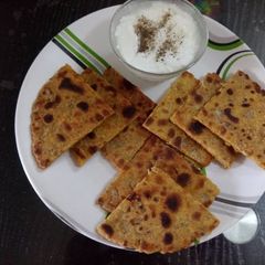 A picture of Oats paratha.