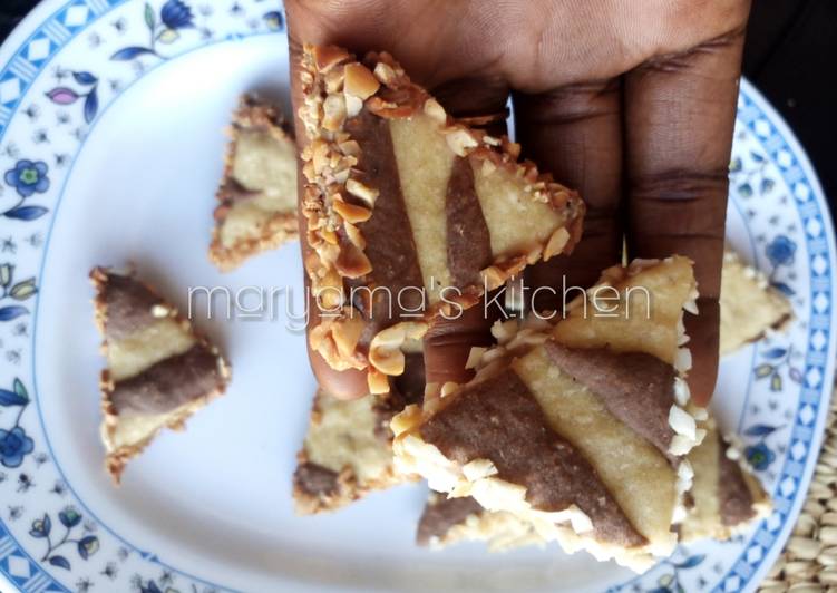 How to Prepare Ultimate Coconut striped biscuit