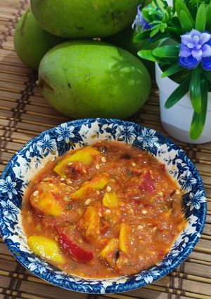 Gambar Sambal Belacan Buah Kuini