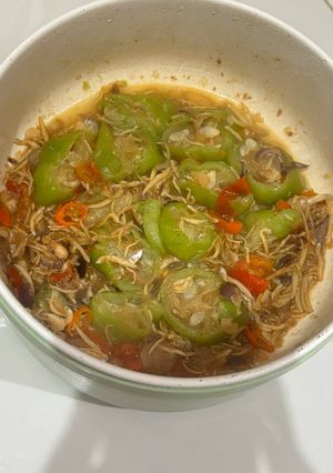 Foto resep 🍲 Tumis Oyong Teri Pedas Gurih