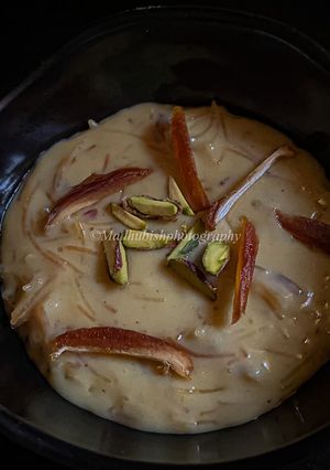 A picture of Sheer Khurma.