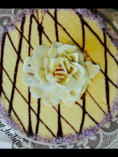 عکسی از دستور چیز کیک کاراملی