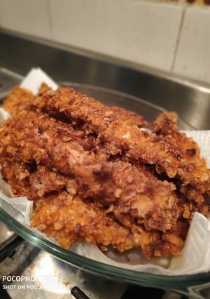 Una foto de Tiras de Pollo