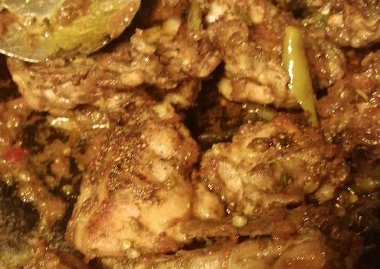 Balochi tikka karahi