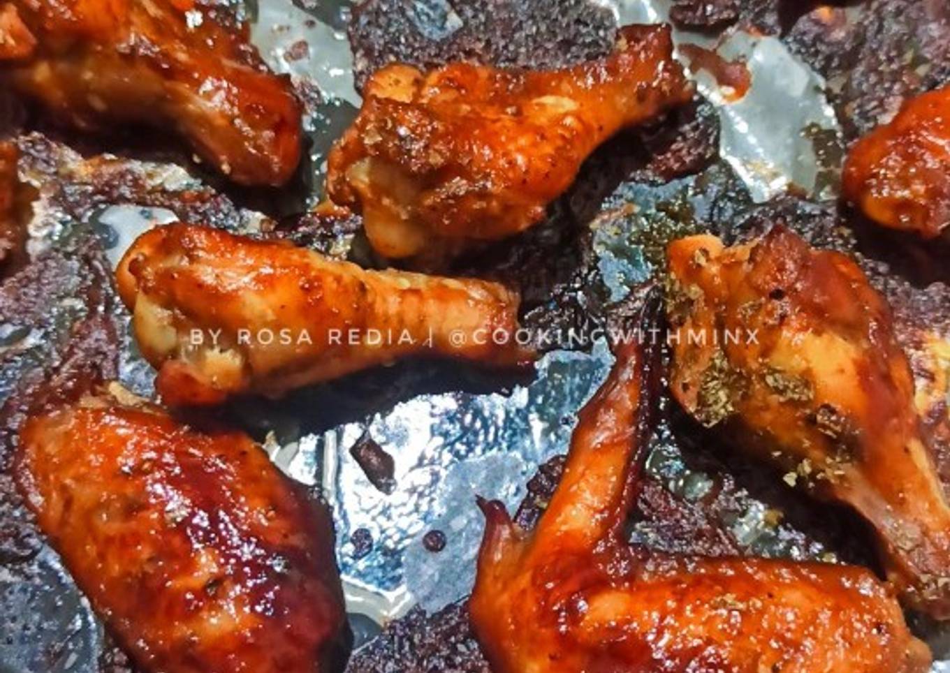 Spicy Honey Chicken Wings