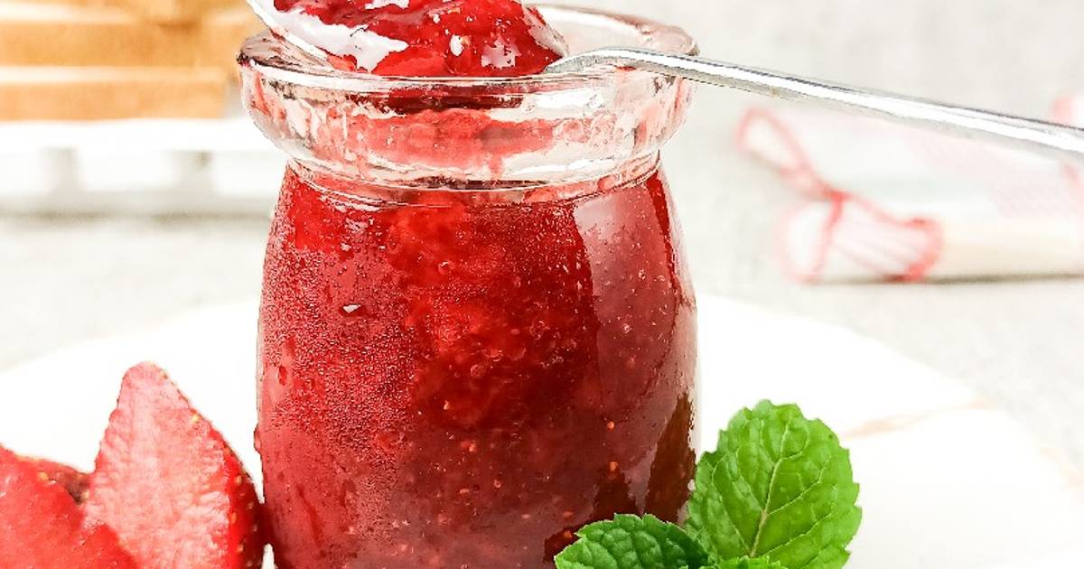 Resep Selai Strawberry Homemade Oleh Pawon Mommy Najam Cookpad