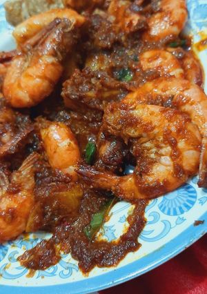 Foto resep Udang Balado Kentang Pete pakai Gochukaru