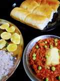 खडा पावभाजी (Khada Pav Bhaji Recipe In Marathi)