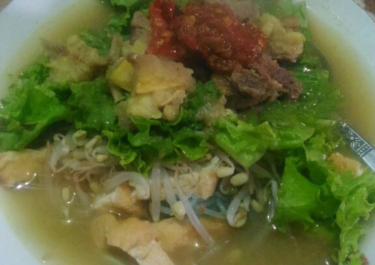 Tahu campur lamongan