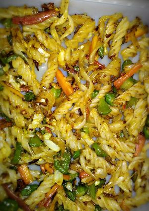 A picture of Pure veg pasta.