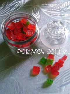 Foto resep permen jelly
