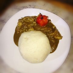 A picture of Miyan kuka a.k.a baobab soup #northernsoupcontest.