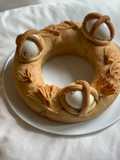Casatiello with Extra Virgin Olive Oil