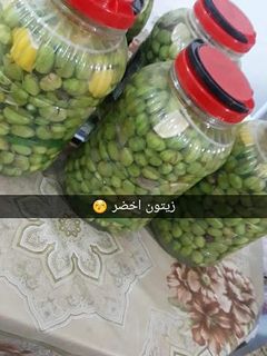 صورة لوصفة كبيس الزيتون الاخضر