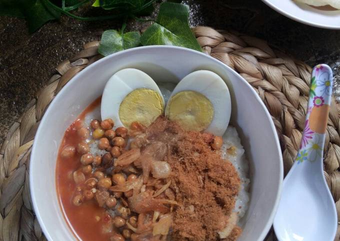 Bubur Nasi Sisa (Cepat & Gurih)