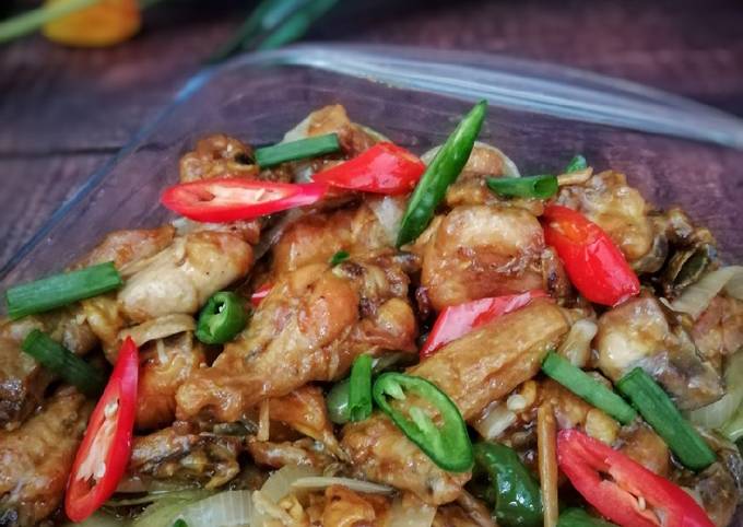 Resipi Ayam Masak Halia Oleh Norashikin Rahmat Cookpad