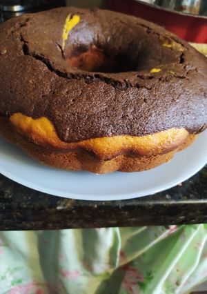 Una foto de Torta de zanahoria y Chocolate