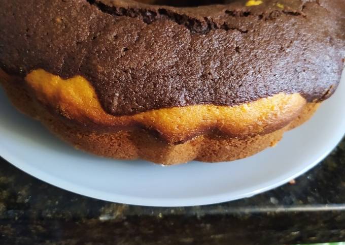 Torta de zanahoria y Chocolate