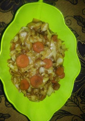 Foto resep Oseng kubis&wortel simple