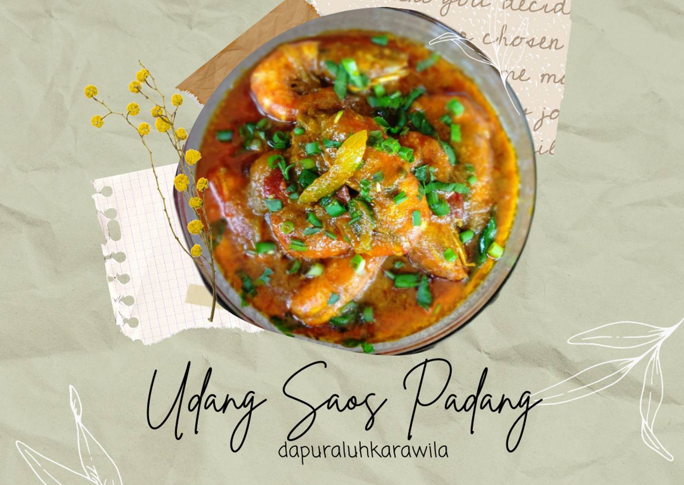 Udang Saos Padang