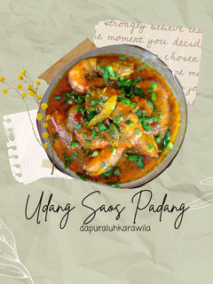 Foto resep Udang Saos Padang