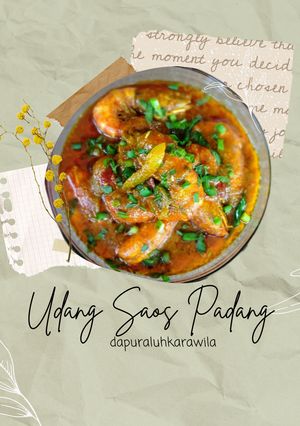 Foto resep Udang Saos Padang