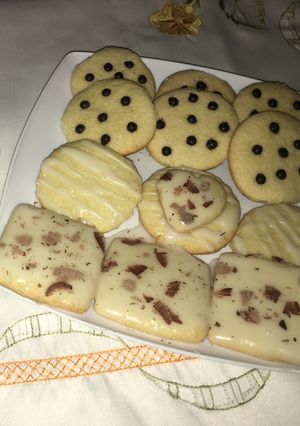 Una foto de Galletitas de limón con chips de chocolate