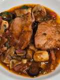 Pollo a la cacciatore