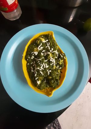 পালক পনির (palak paneer recipe in Bengali) রেসিপির প্রধান ছবি