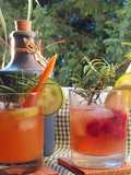 Cocktail al rabarbaro