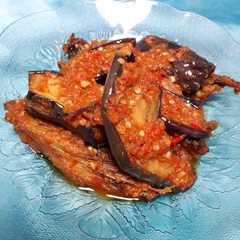 A picture of Balado Terong Tongkol.