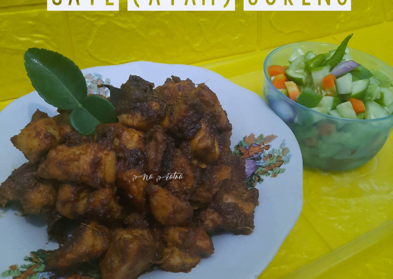 Sate (Ayam) Goreng