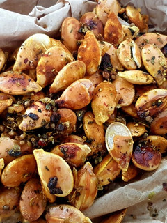 Una foto de Pipas de calabaza al horno