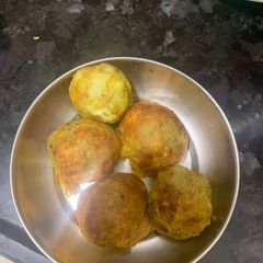 A picture of Non fried Vada-steamed vada.