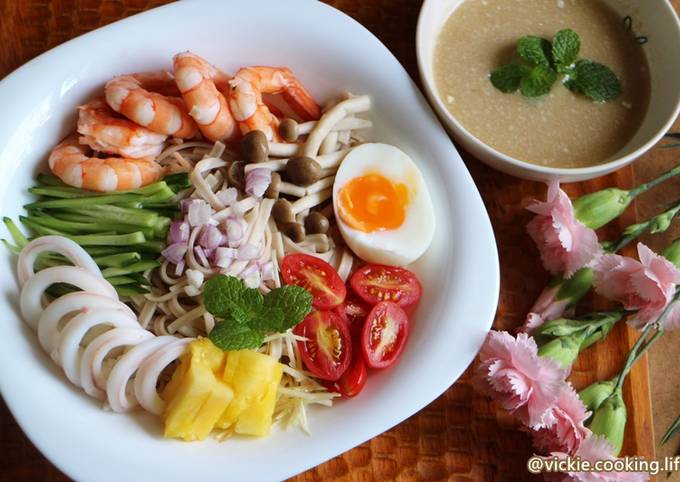 泰式風味《紅黎清爽涼麵》農食力 食譜成品照片